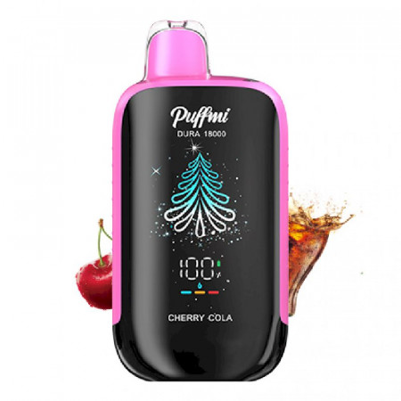 Электроная сигарета PuffMi Dura 18000 - Вишнёвая кола (Cherry Cola)