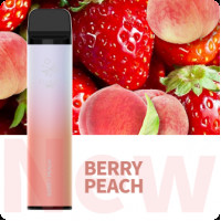 Электронная сигарета Эльф Бар 3600 затяжек Ягоды Персик (Elf Bar 3600 Berry Peach)