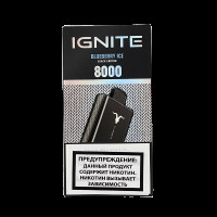 Электронная сигарета IGNITE V80 8000 затяжек Черничный лед