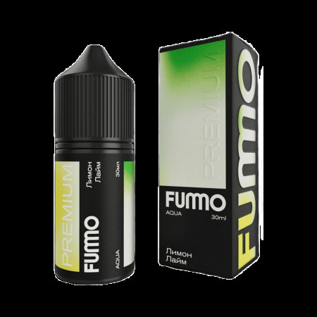 FUMMO AQUA Лимон лайм 30мл.20мг