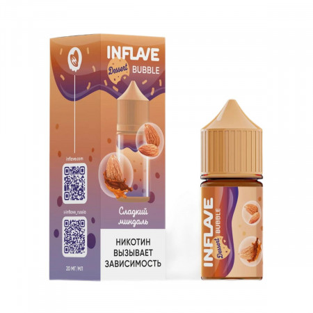 INFLAVE BUBBLE Сладкий миндаль 30мl. 2%