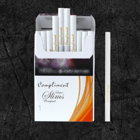 Сигареты Комплимент Супер Слим компакт 1 (Compliment SS compact 1) короткий